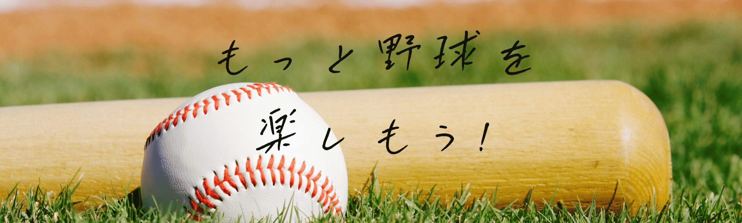 もっと野球を楽しもう