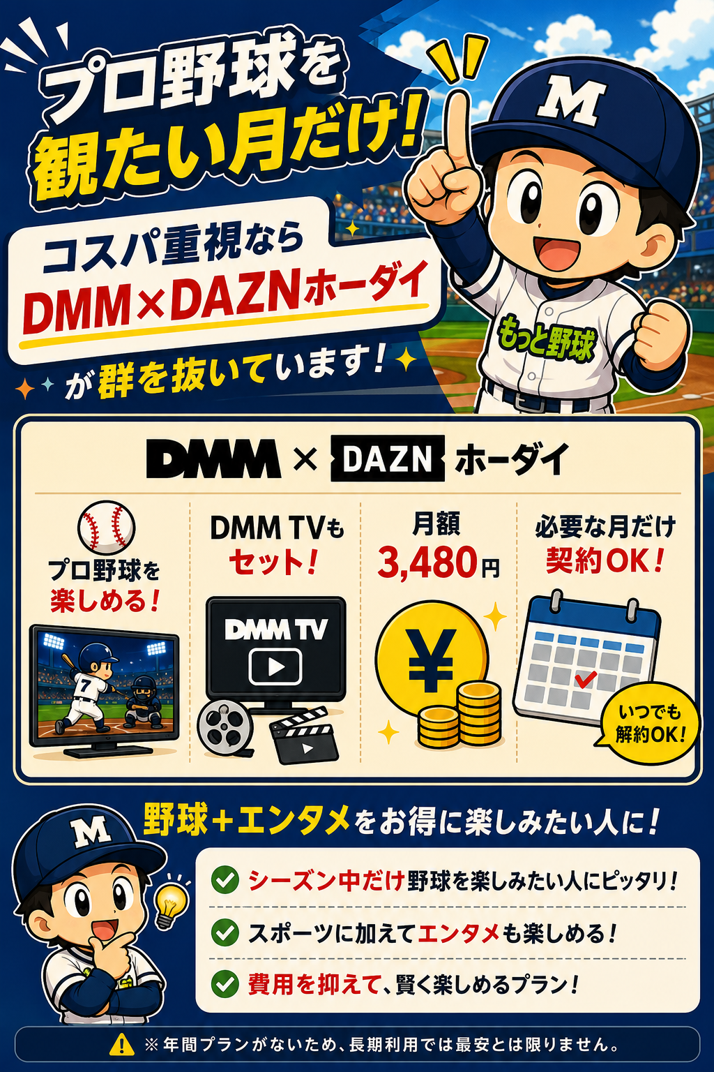 DMM×DAZNホーダイ